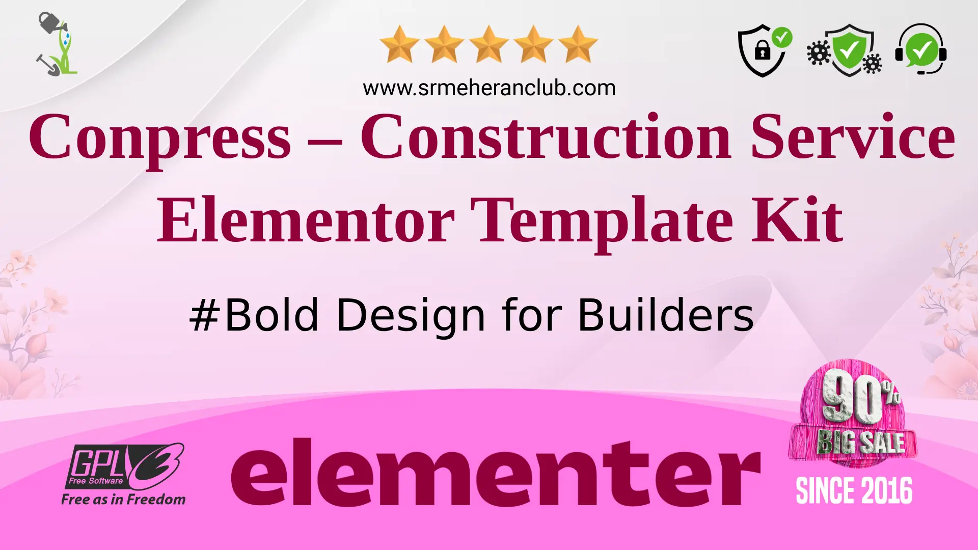Conpress – Construction Service Elementor Template Kit
