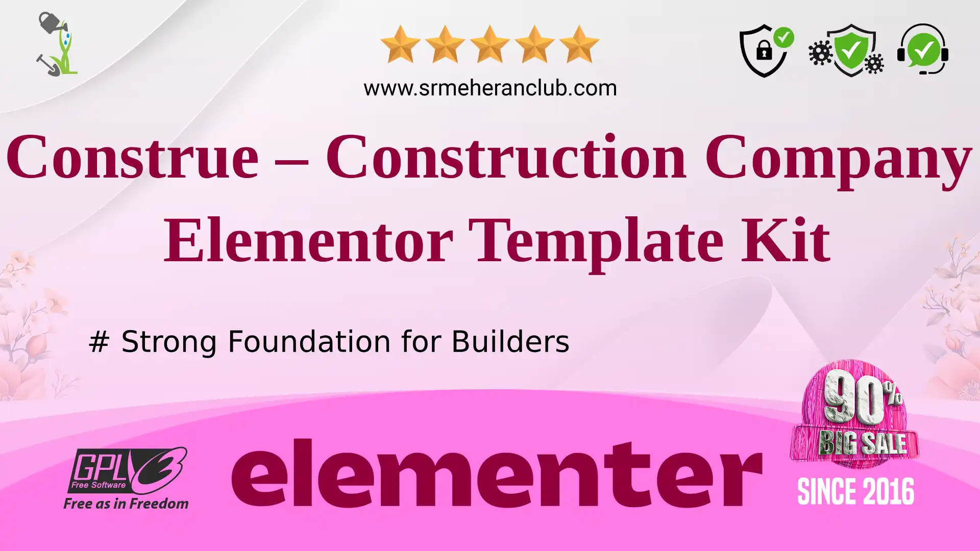Construe – Construction Company Elementor Template Kit — Elementor Kit by Themeforest