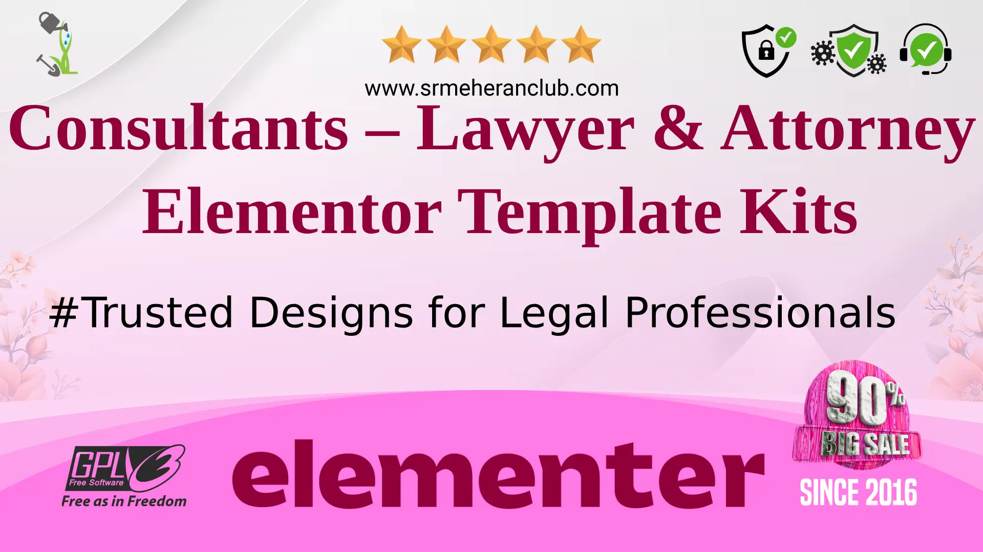 Consultants – Lawyer & Attorney Elementor Template Kits