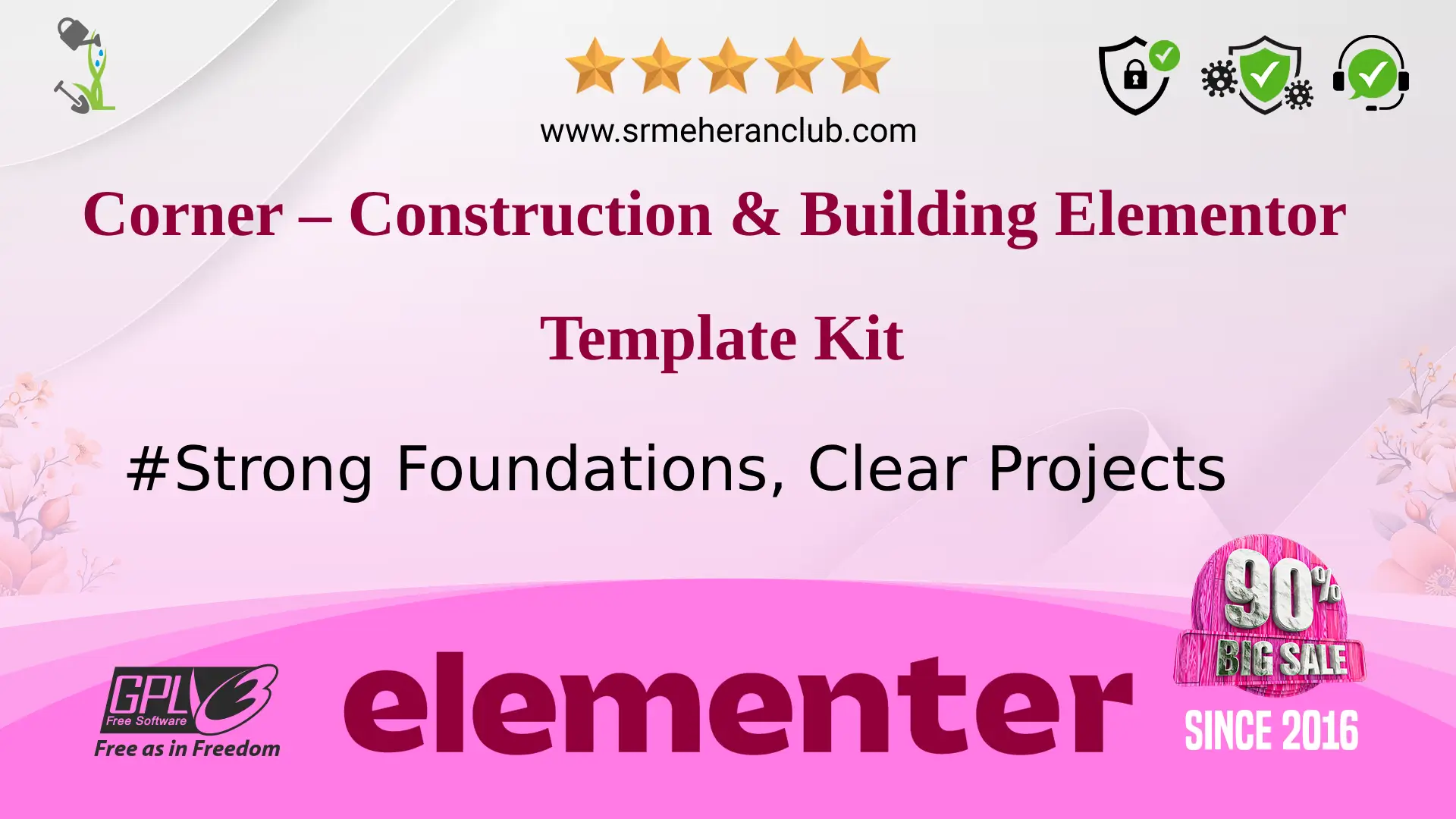 Corner – Construction & Building Elementor Template Kit