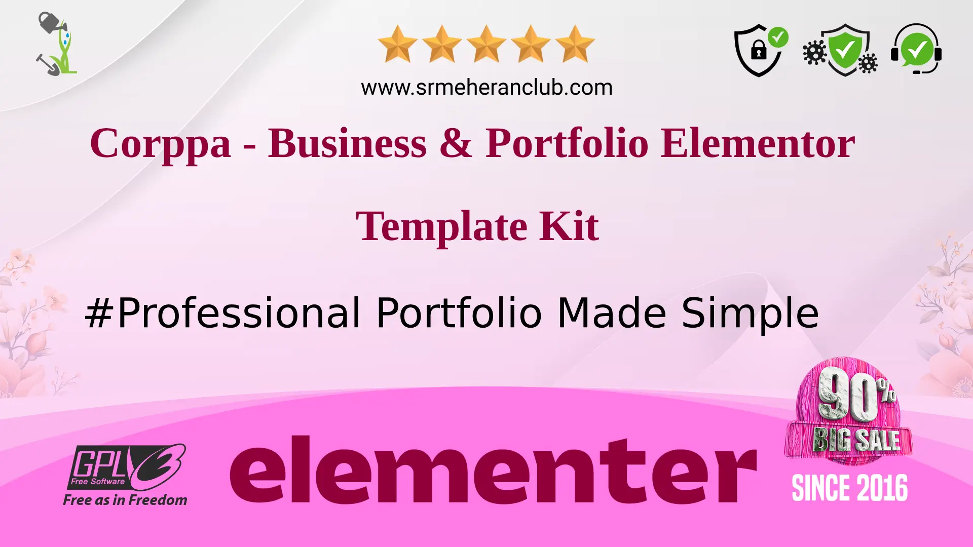 Corppa – Business & Portfolio Elementor Template Kit