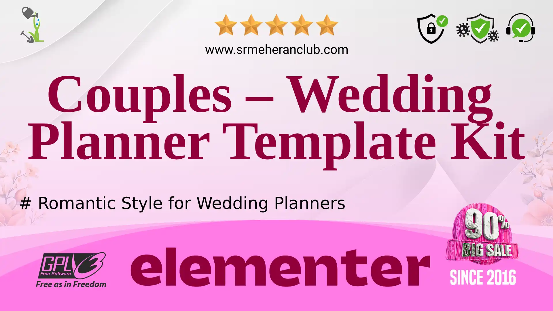 Couples – Wedding Planner Template Kit