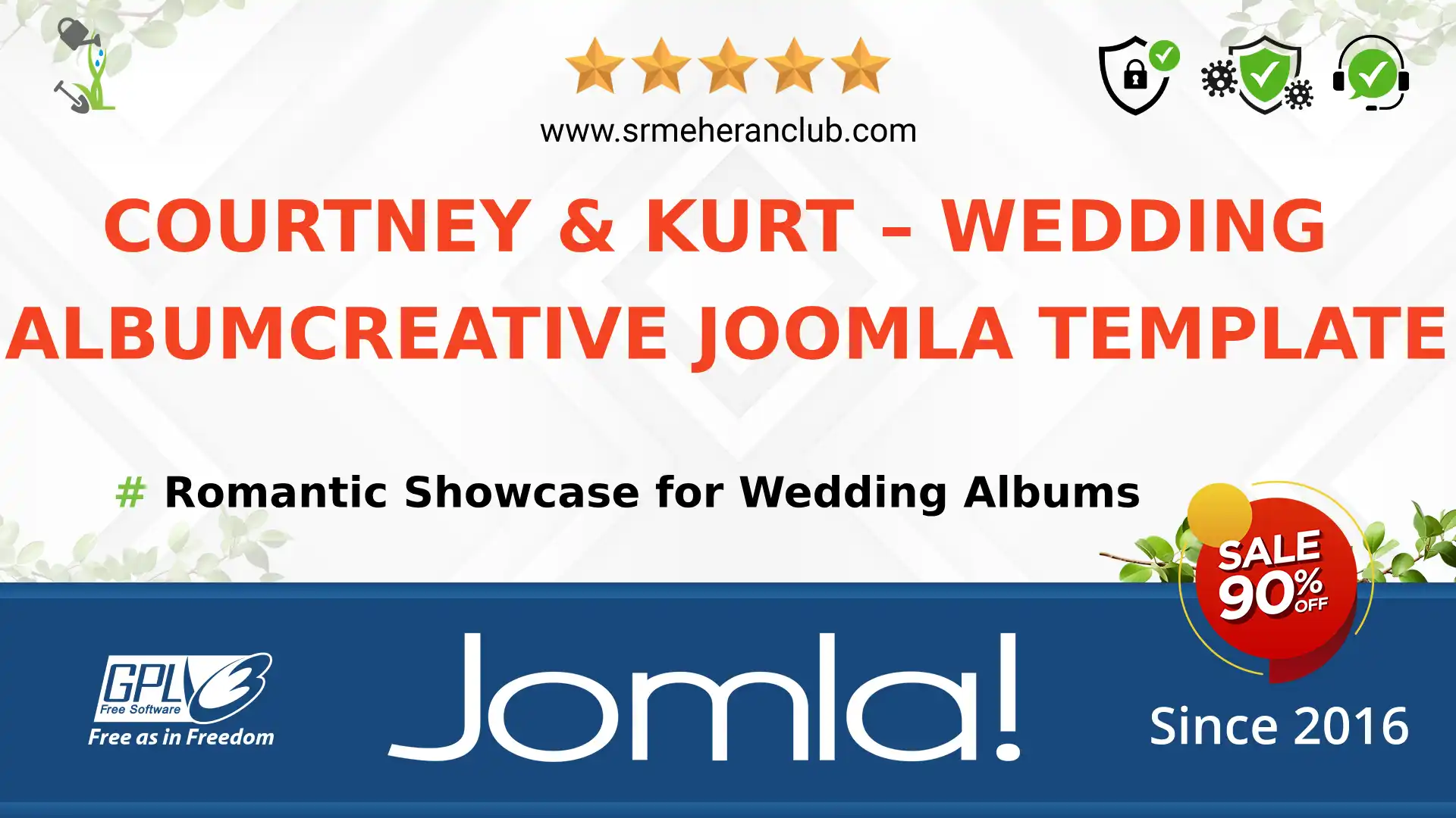 Courtney & Kurt – Wedding AlbumCreative Joomla Template