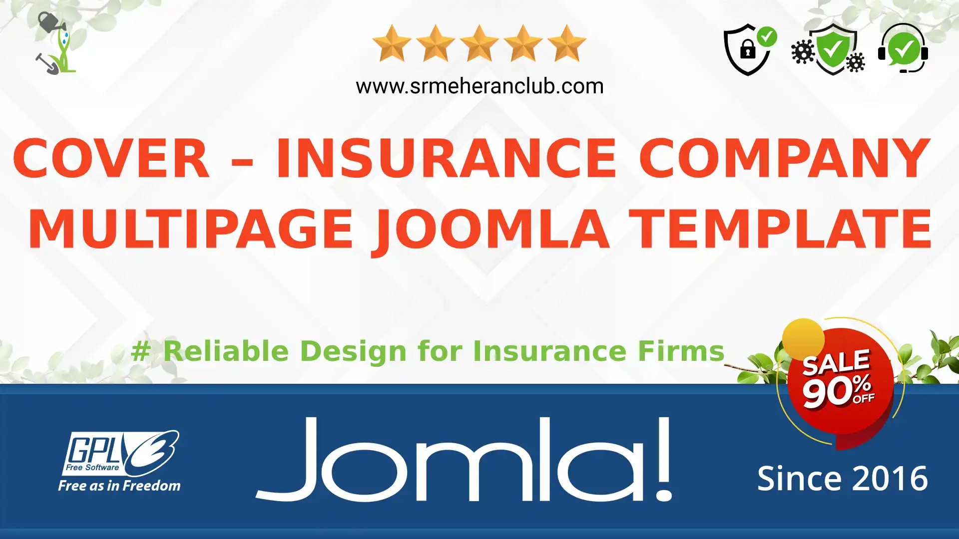 Cover – Insurance Company Multipage Joomla Template — Theme by Templatemonster