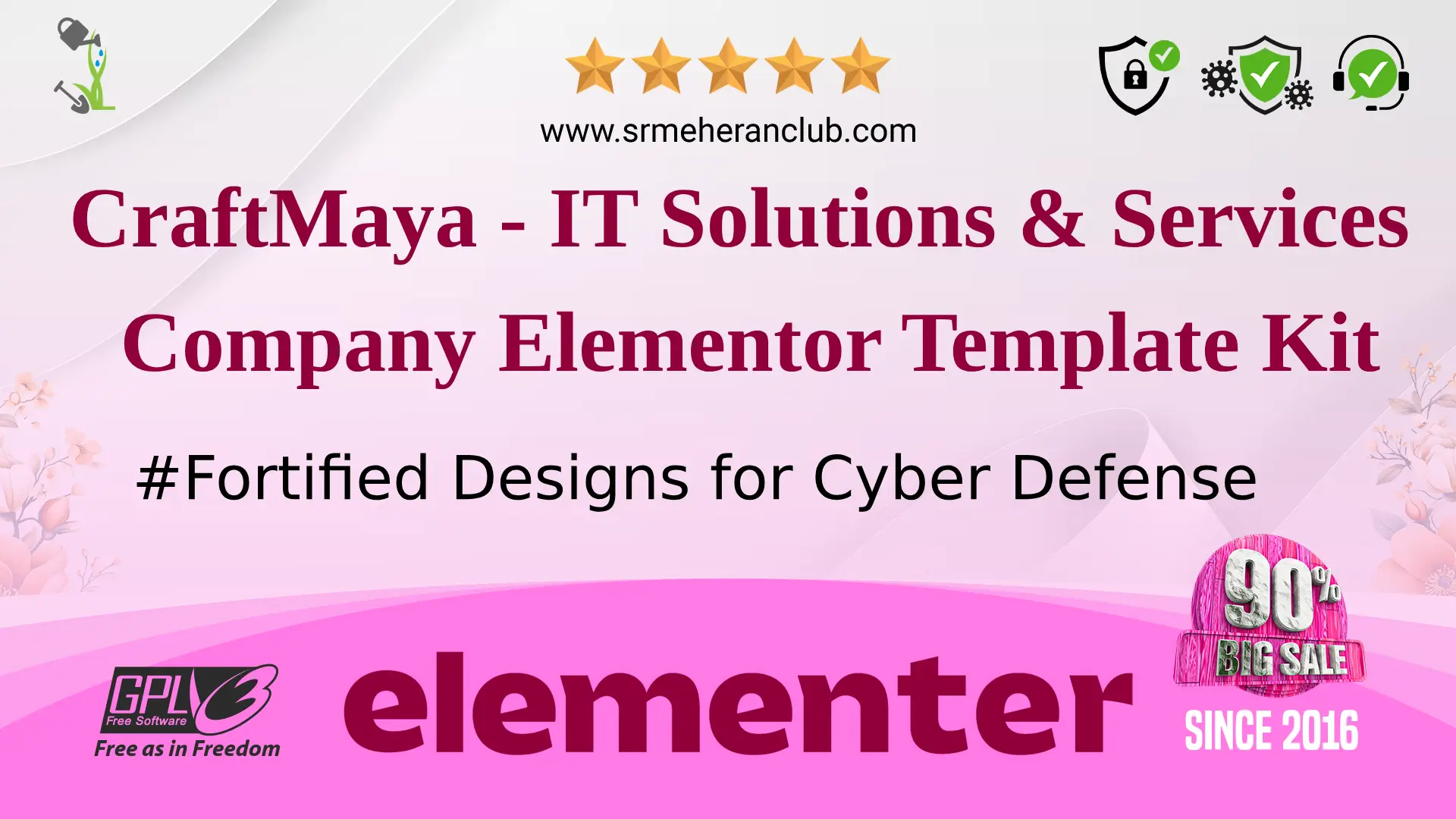 CraftMaya – IT Solutions & Services Company Elementor Template Kit — Elementor Kit by Themeforest