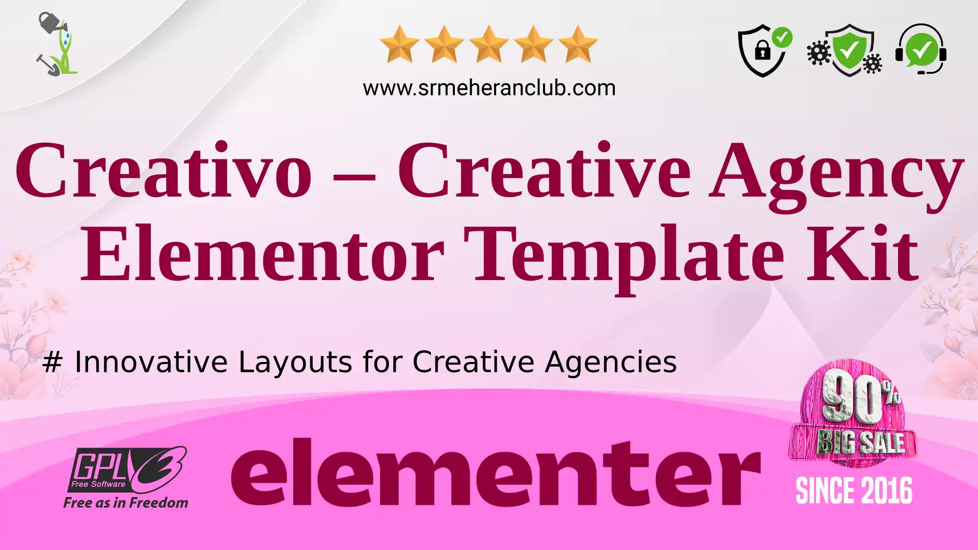 Creativo – Creative Agency Elementor Template Kit — Elementor Kit by Themeforest