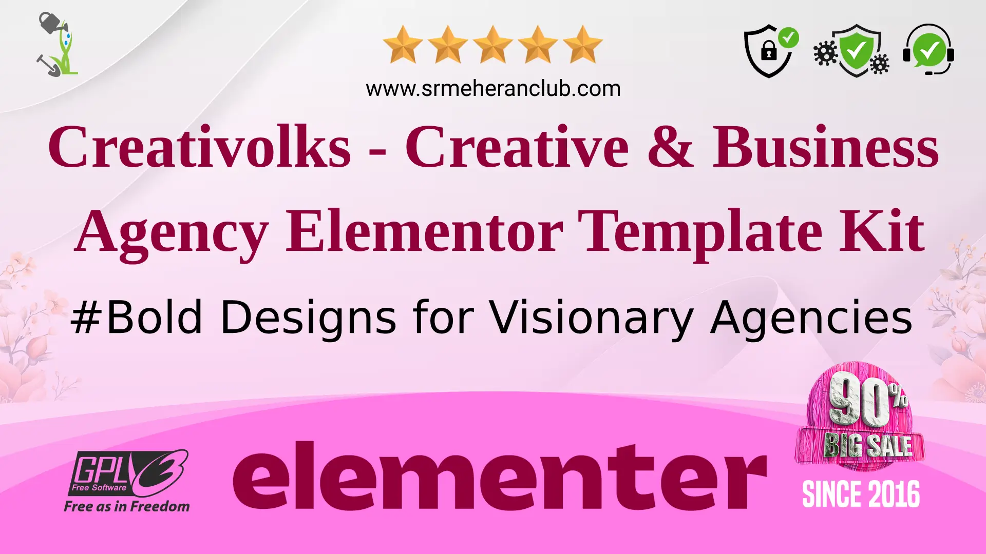 Creativolks – Creative & Business Agency Elementor Template Kit