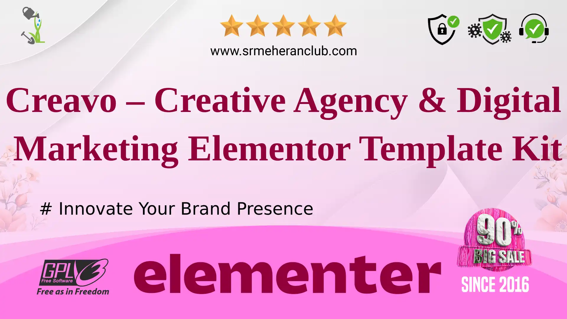 Creavo – Creative Agency & Digital Marketing Elementor Template Kit — Elementor Kit by Themeforest