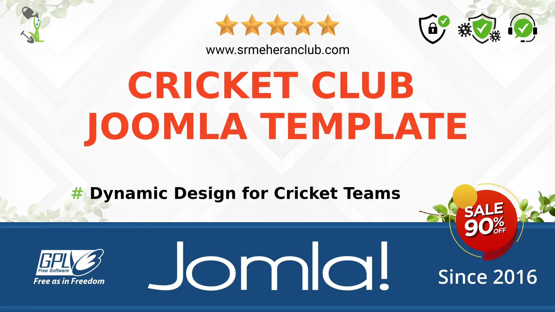 Cricket Club Joomla Template — Theme by Templatemonster