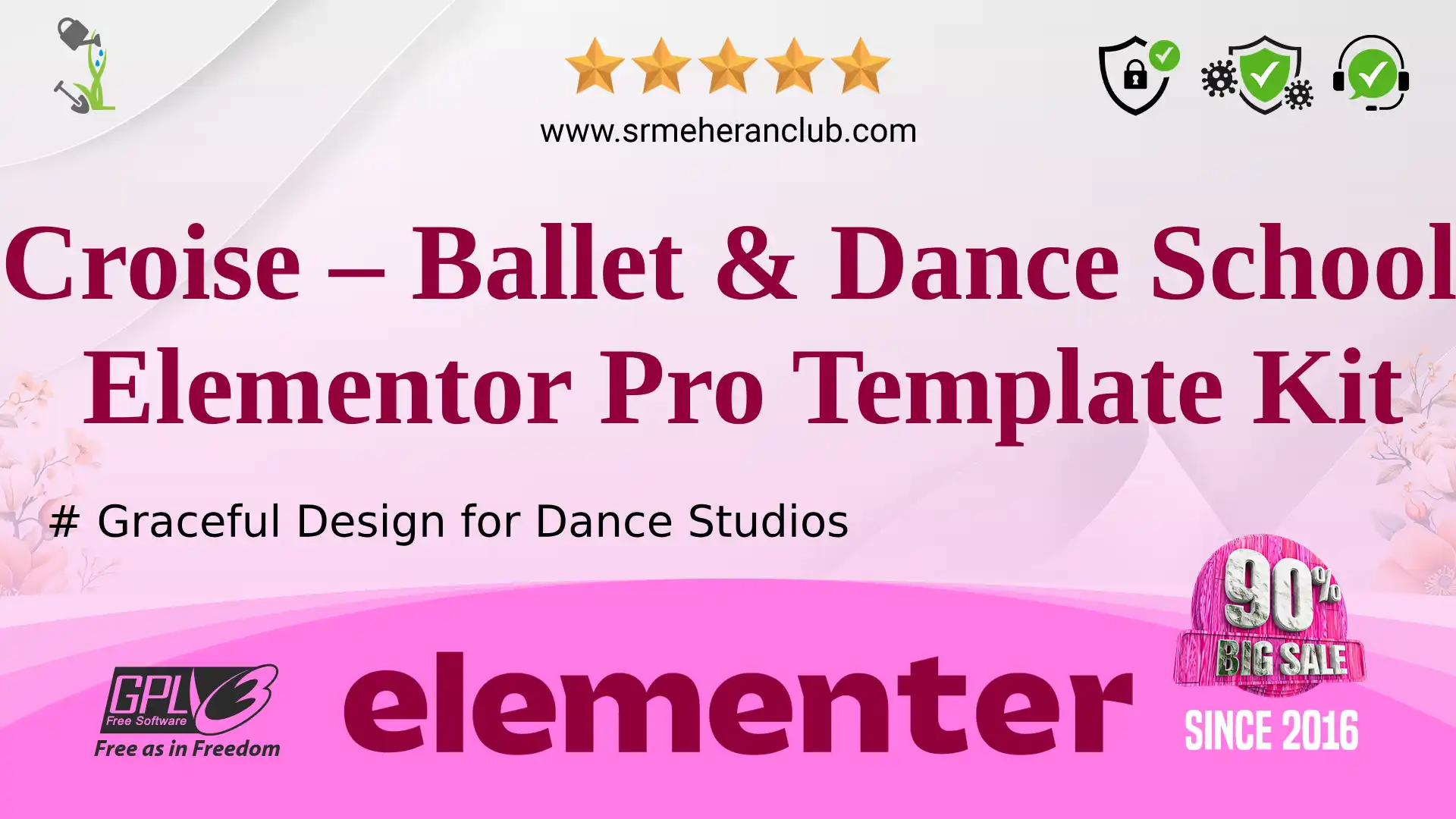 Croise – Ballet & Dance School Elementor Pro Template Kit — Elementor Kit by Themeforest