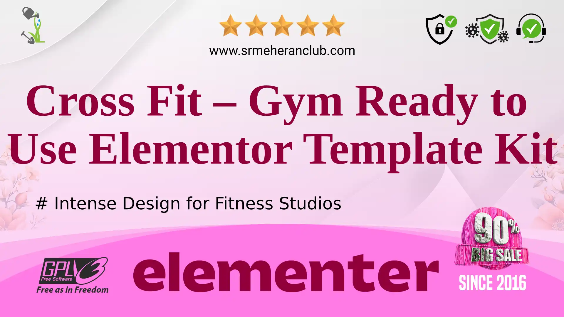 Cross Fit – Gym Ready to Use Elementor Template Kit — Elementor Kit by Templatemonster
