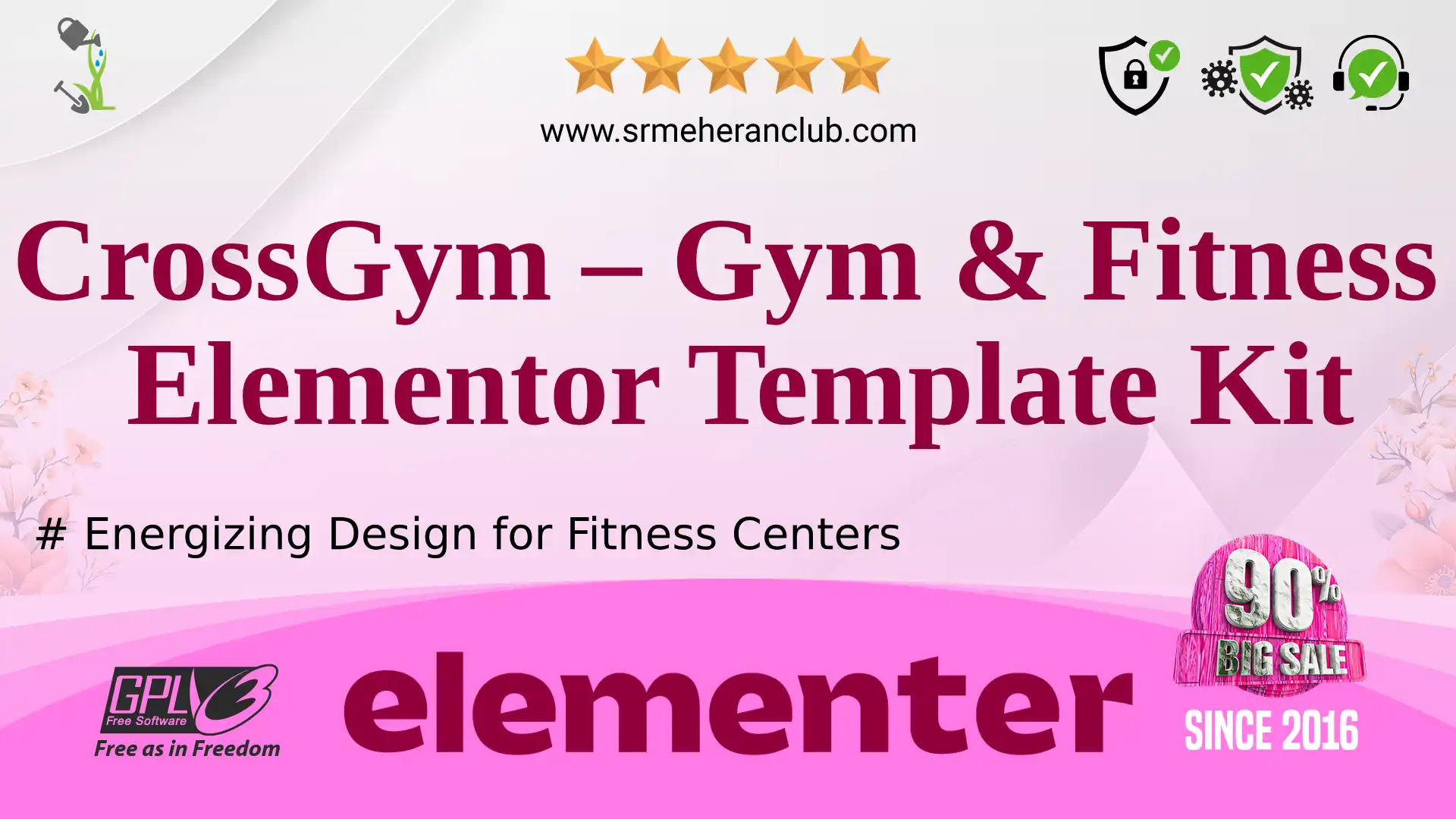 CrossGym – Gym & Fitness Elementor Template Kit — Elementor Kit by Themeforest