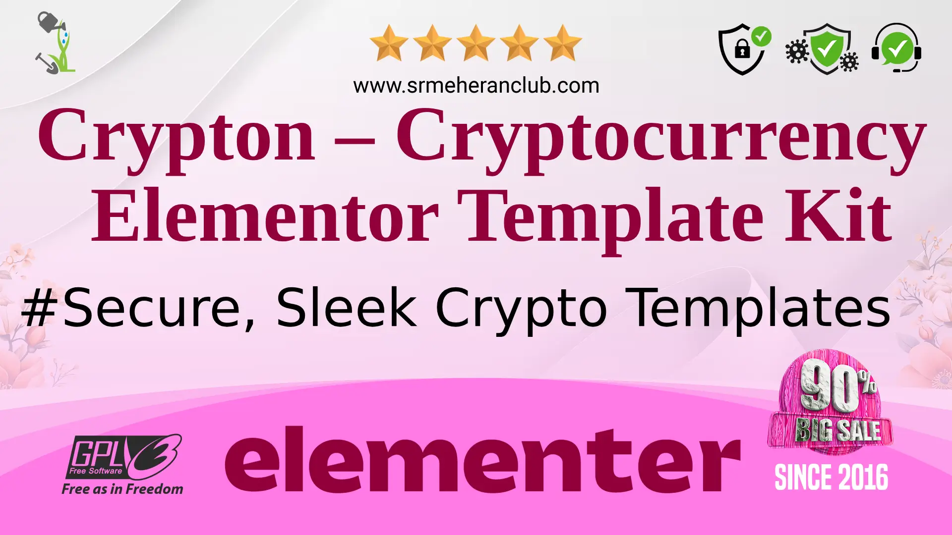 Crypton – Cryptocurrency Elementor Template Kit — Elementor Kit by Themeforest