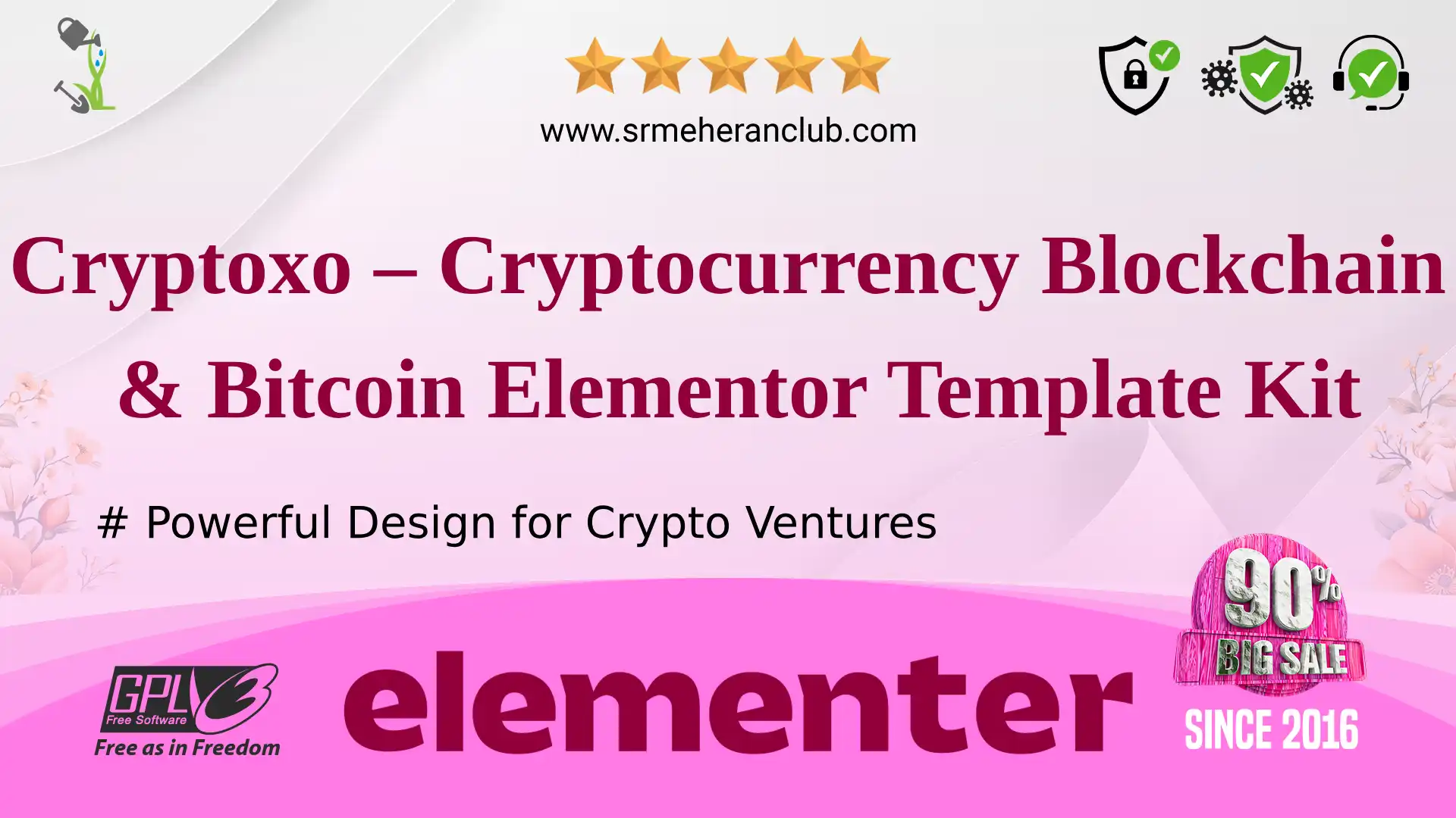 Cryptoxo – Cryptocurrency Blockchain & Bitcoin Elementor Template Kit — Elementor Kit by Themeforest