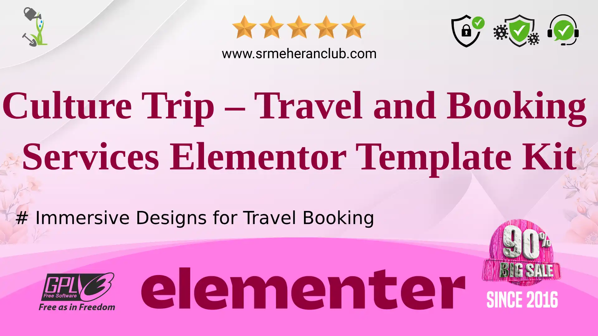 Culture Trip – Travel and Booking Services Elementor Template Kit — Elementor Kit by Templatemonster