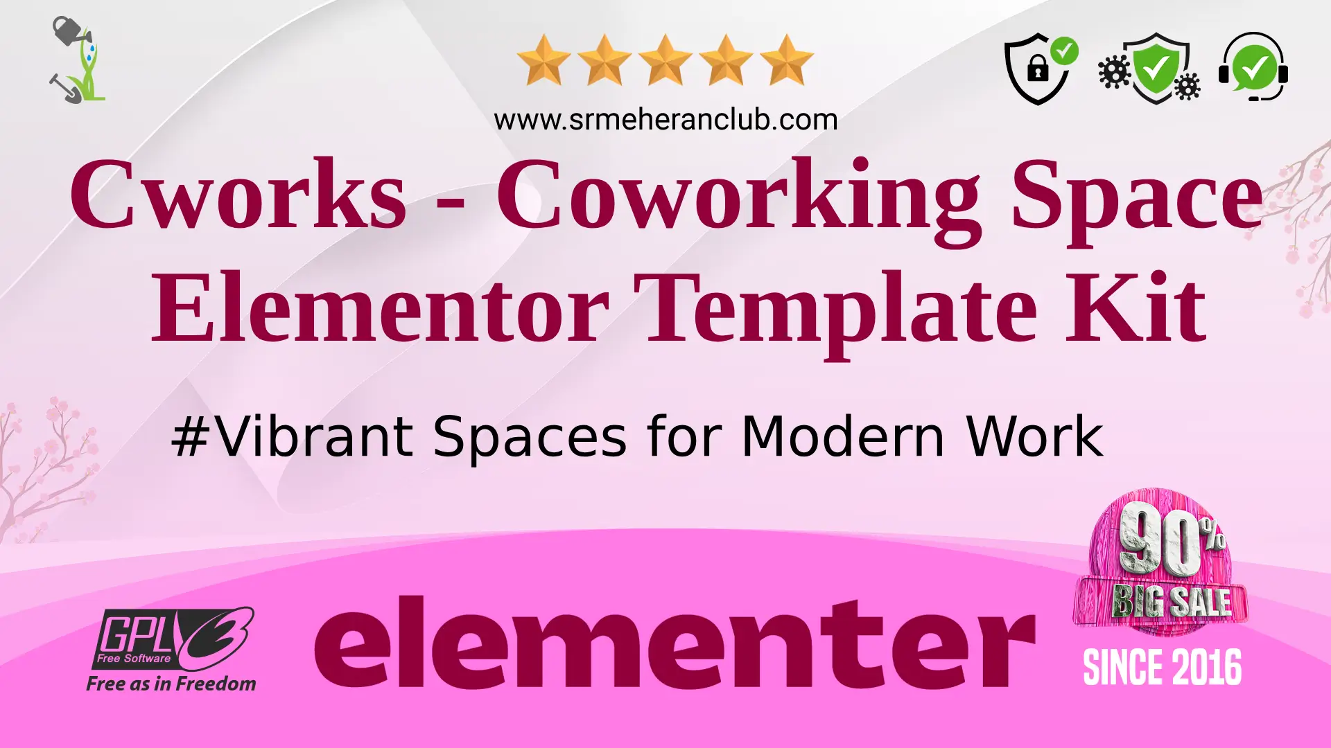 Cworks – Coworking Space Elementor Template Kit — Elementor Kit by Themeforest