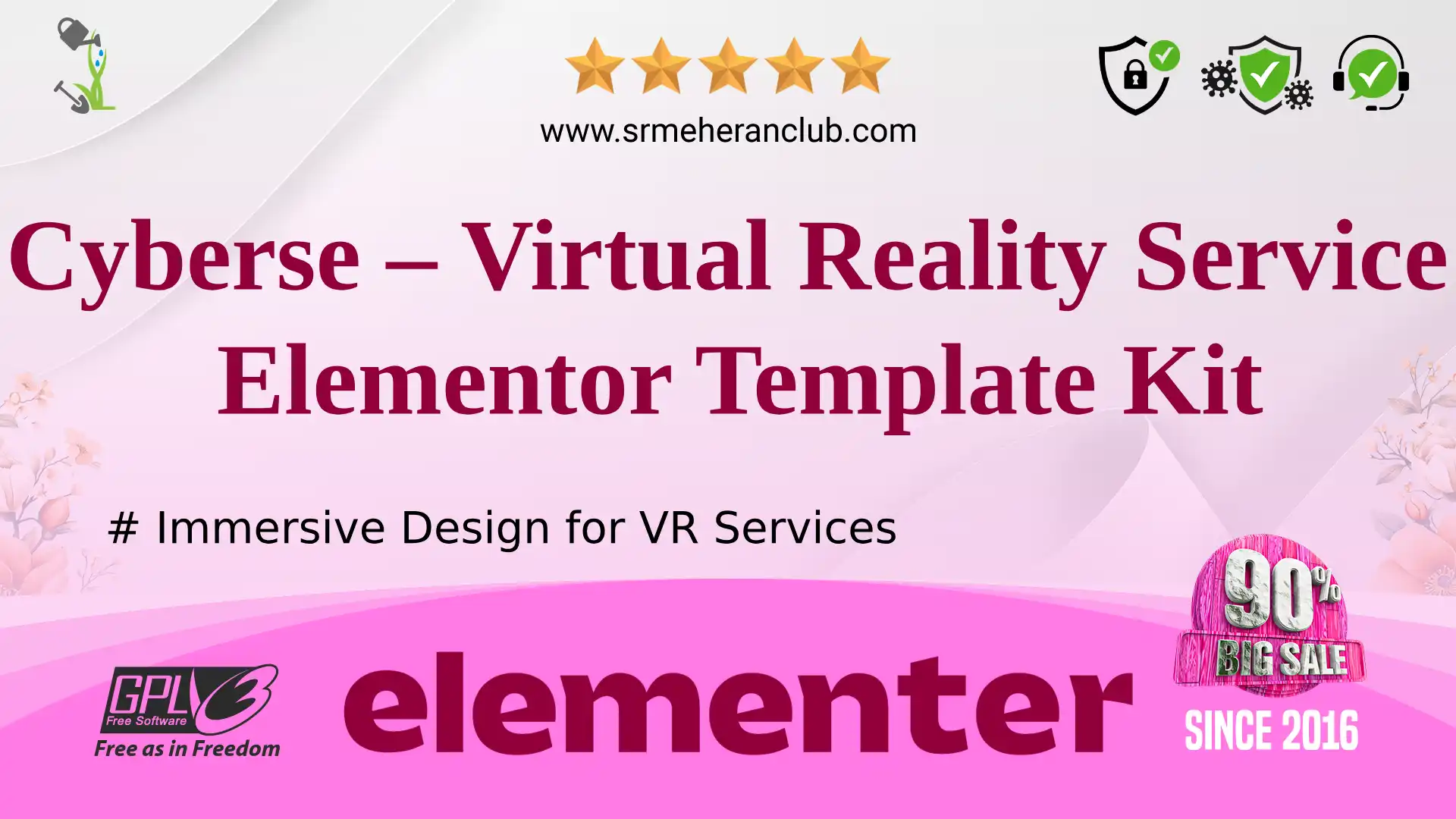 Cyberse – Virtual Reality Service Elementor Template Kit — Elementor Kit by Themeforest