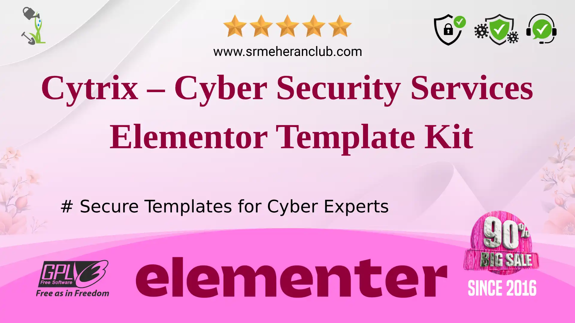Cytrix – Cyber Security Services Elementor Template Kit — Elementor Kit by Themeforest