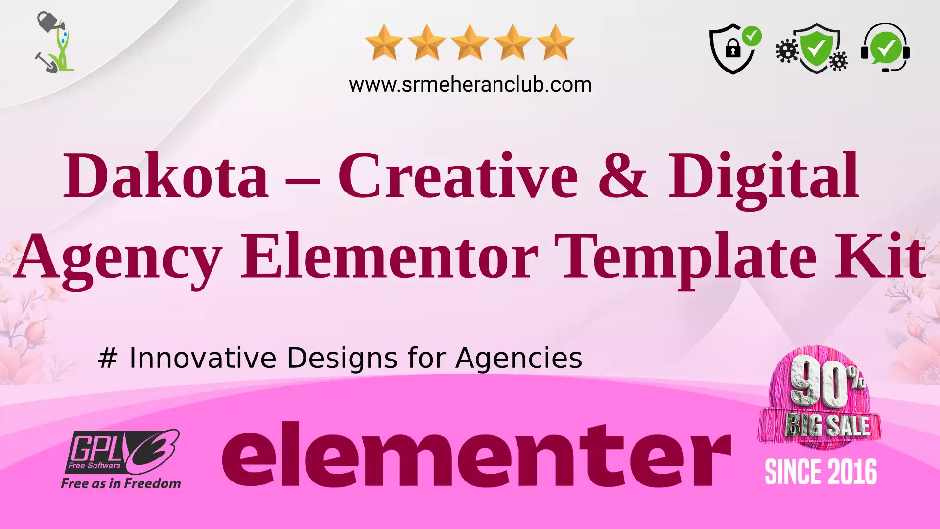 Dakota – Creative & Digital Agency Elementor Template Kit — Elementor Kit by Themeforest