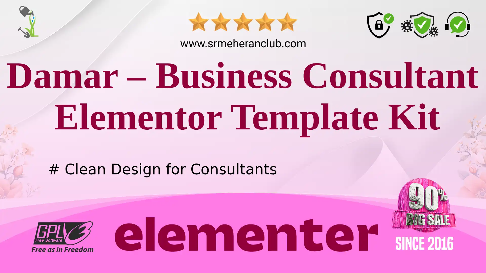 Damar – Business Consultant Elementor Template Kit — Elementor Kit by Themeforest