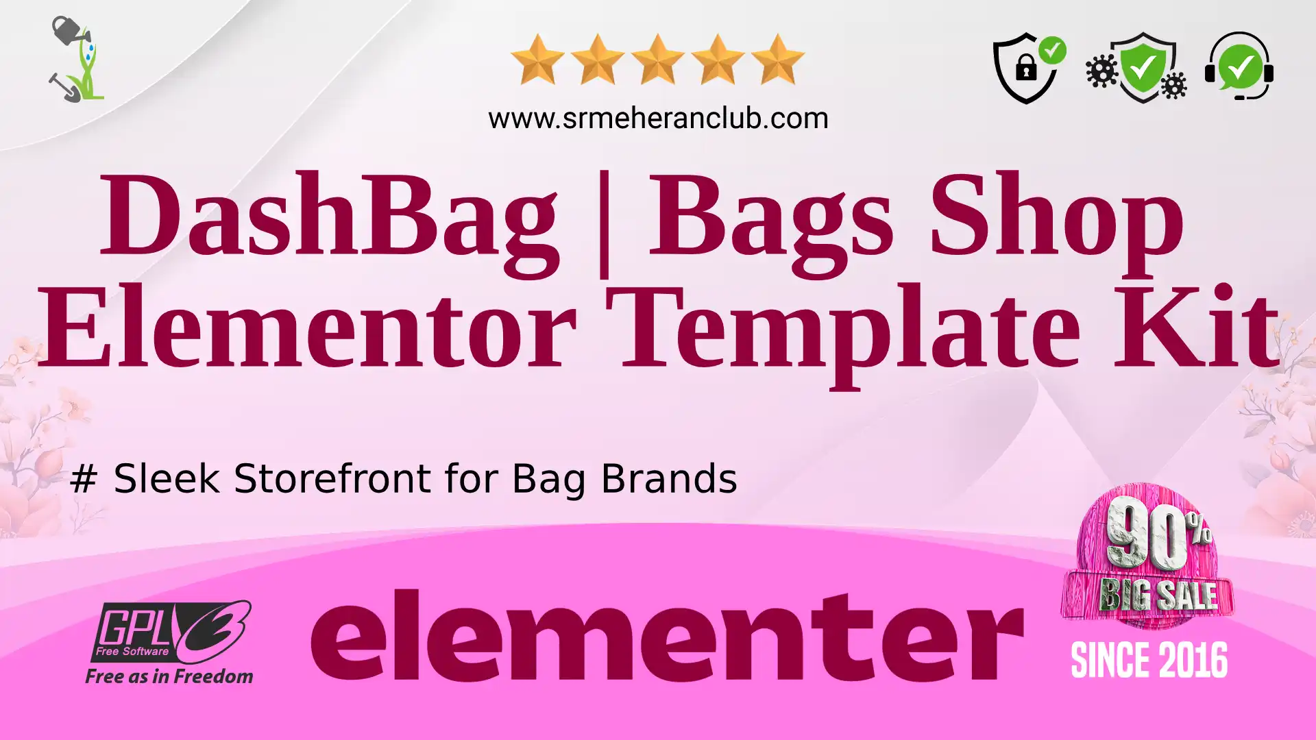 DashBag | Bags Shop Elementor Template Kit — Elementor Kit by Themeforest