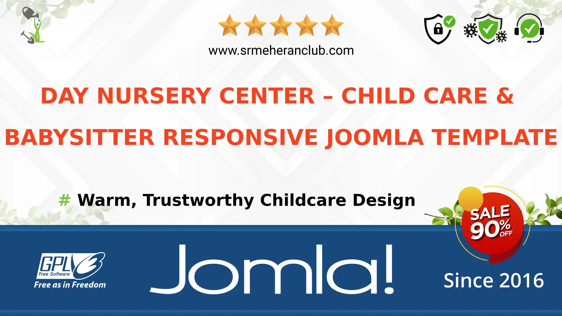 Day Nursery Center – Child care & Babysitter Responsive Joomla Template — Theme by Templatemonster