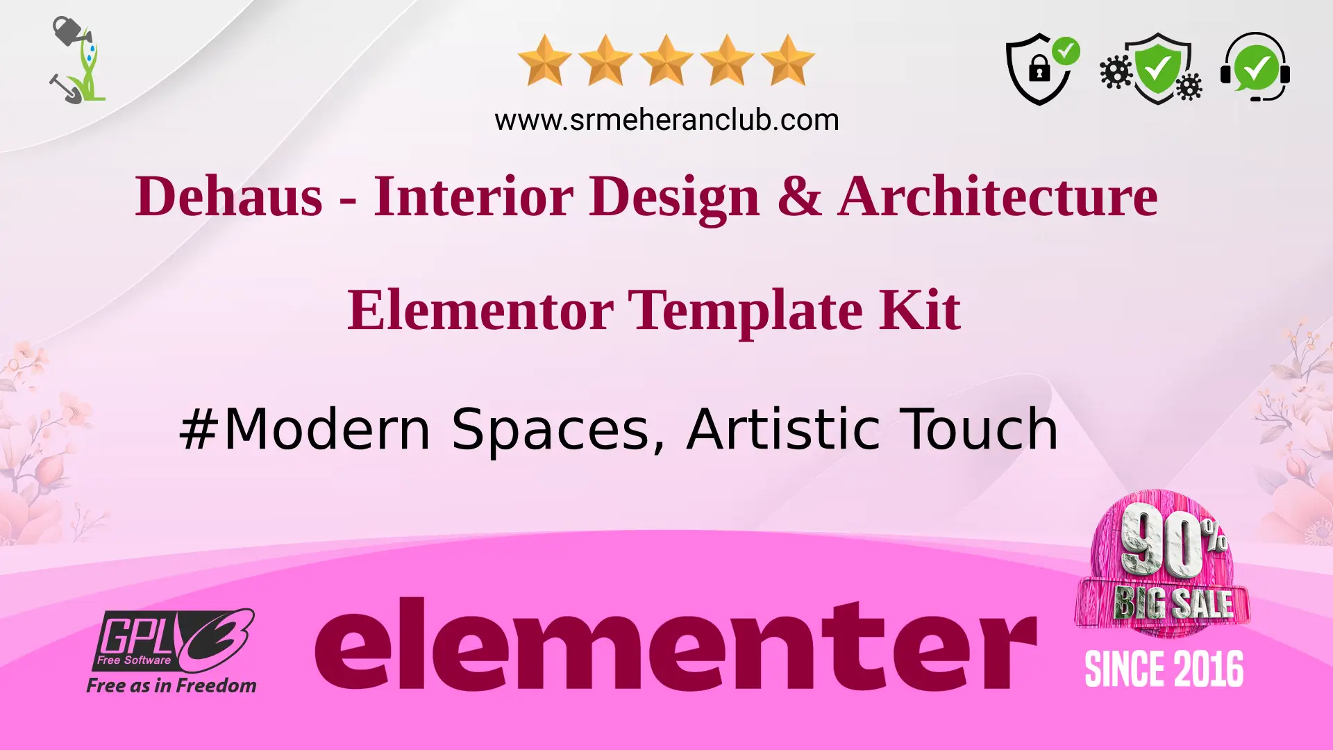 Dehaus – Interior Design & Architecture Elementor Template Kit