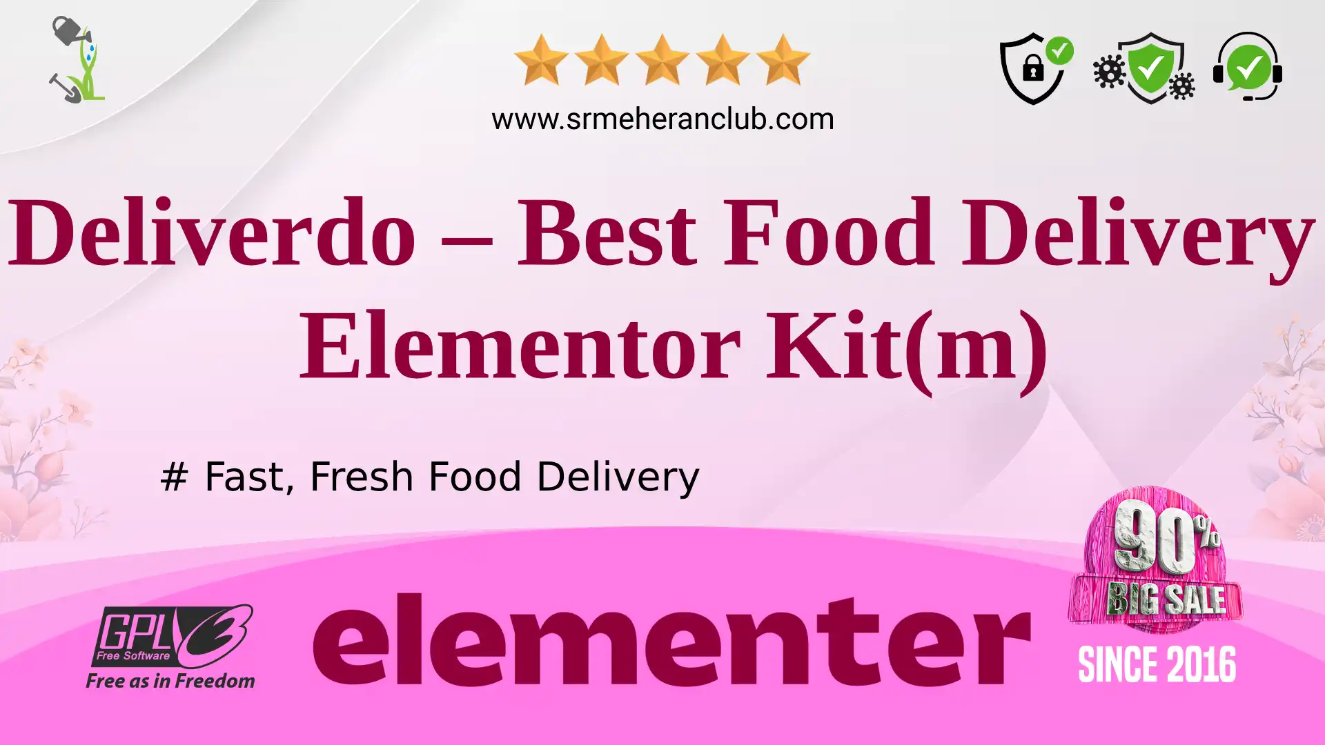Deliverdo – Best Food Delivery Elementor Kit(m) — Elementor Kit by Templatemonster