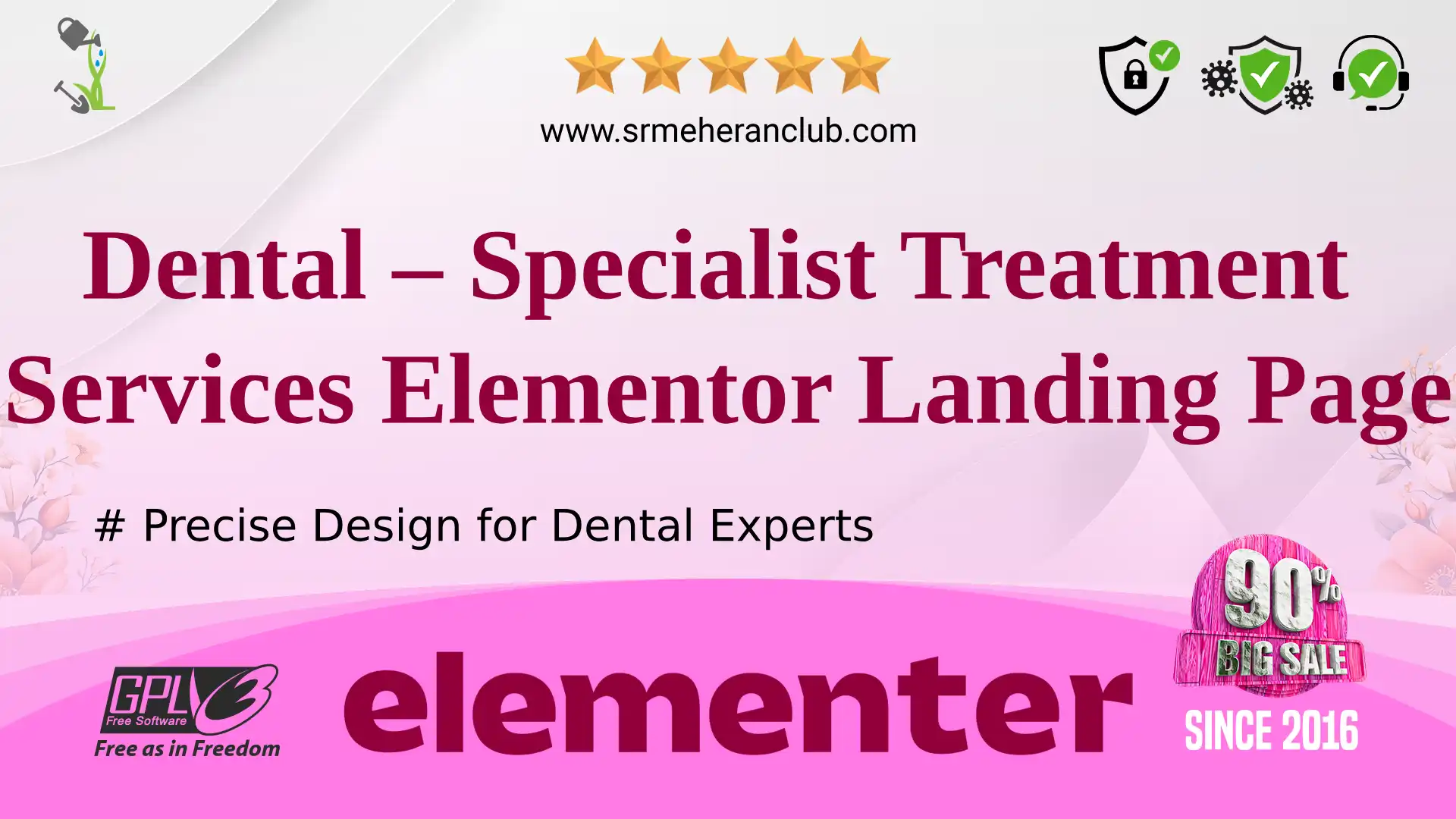 Dental – Specialist Treatment Services Elementor Landing Page — Elementor Kit by Templatemonster