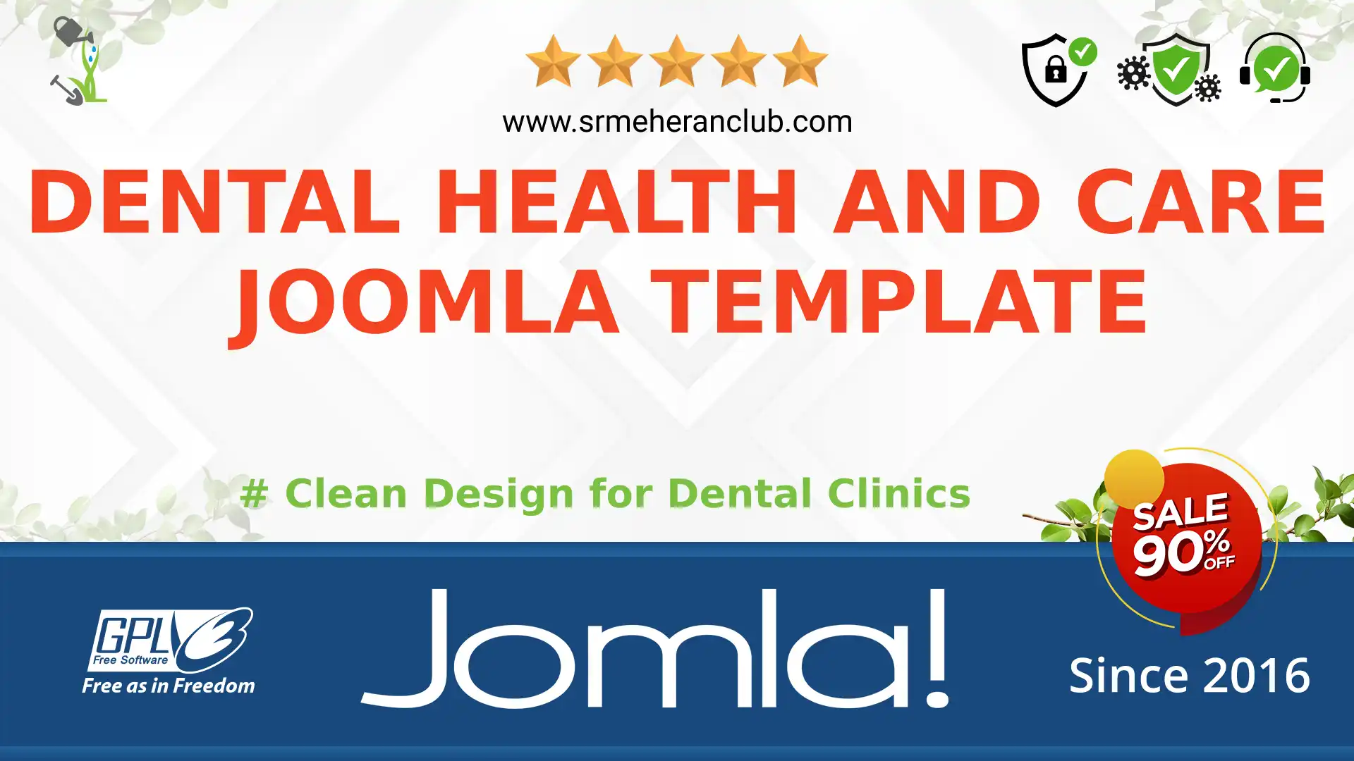 Dental Health and Care Joomla Template — Theme by Templatemonster