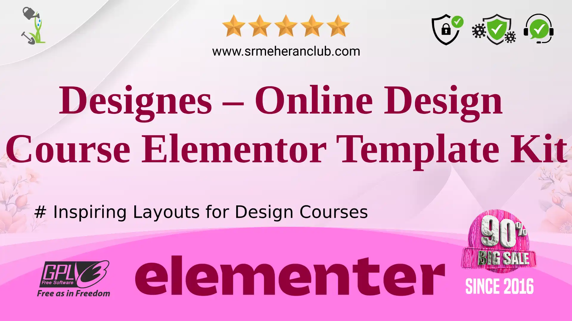 Designes – Online Design Course Elementor Template Kit — Elementor Kit by Themeforest