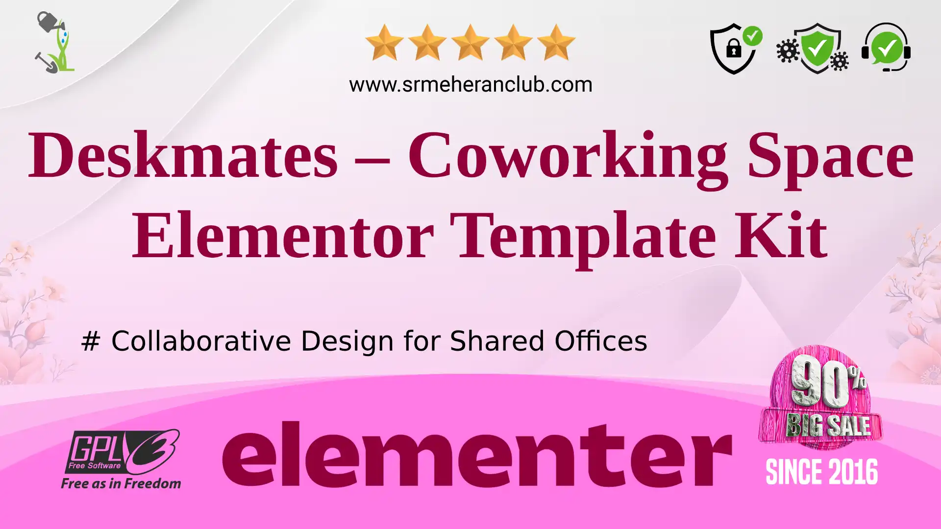 Deskmates – Coworking Space Elementor Template Kit — Elementor Kit by Themeforest
