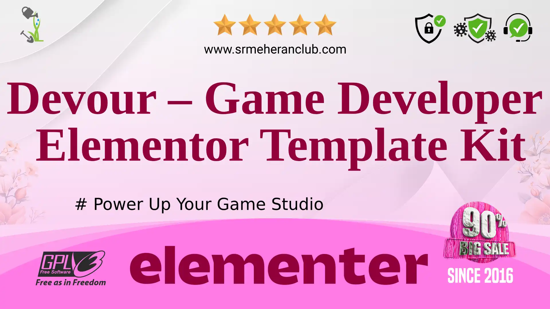 Devour – Game Developer Elementor Template Kit — Elementor Kit by Themeforest