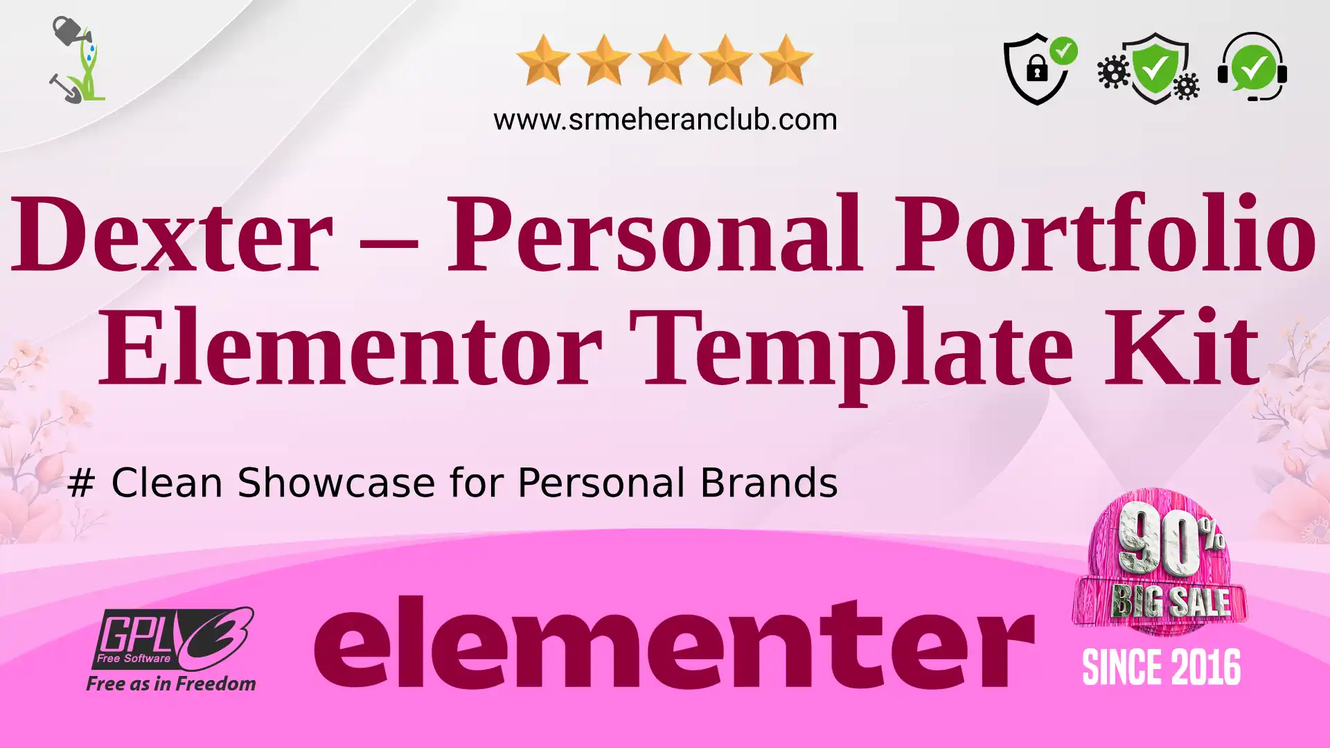 Dexter – Personal Portfolio Elementor Template Kit — Elementor Kit by Themeforest