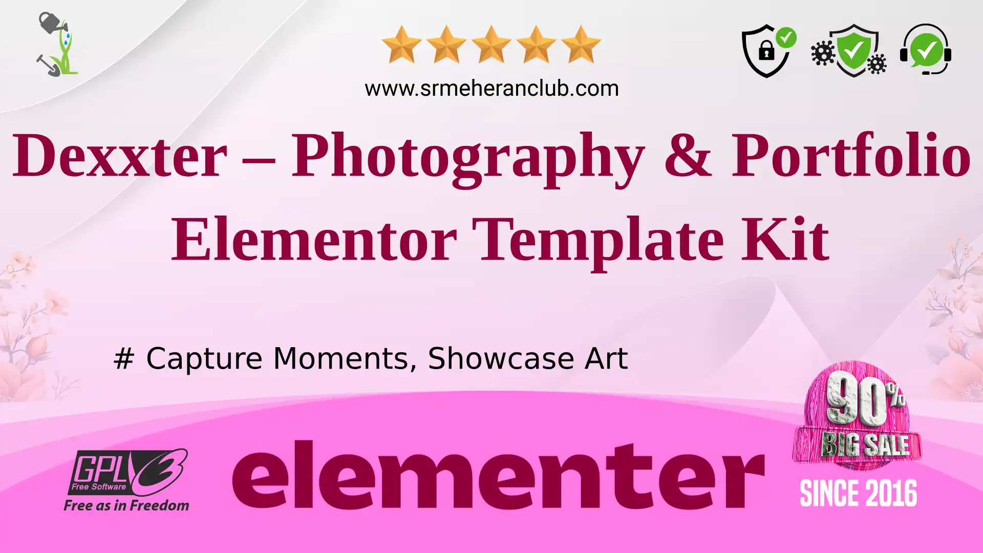 Dexxter – Photography & Portfolio Elementor Template Kit