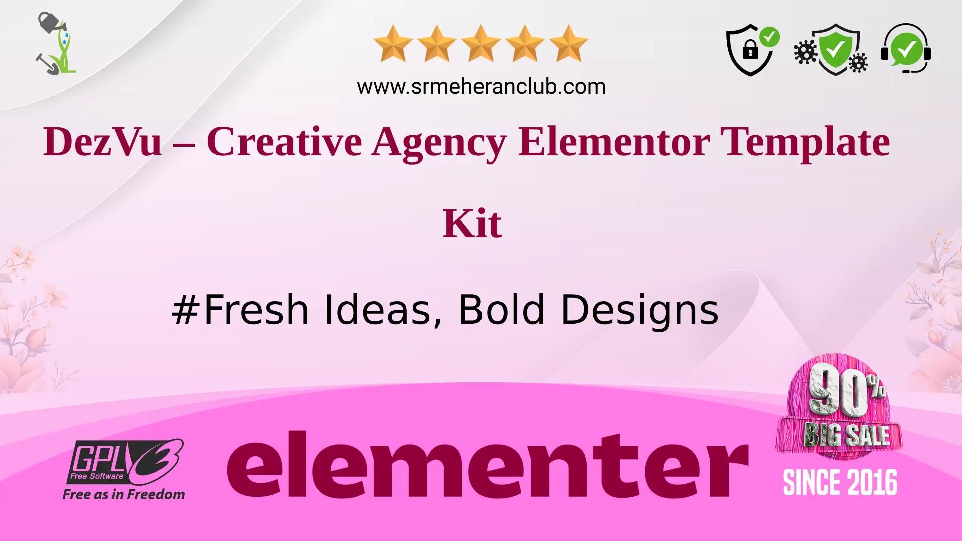 DezVu – Creative Agency Elementor Template Kit