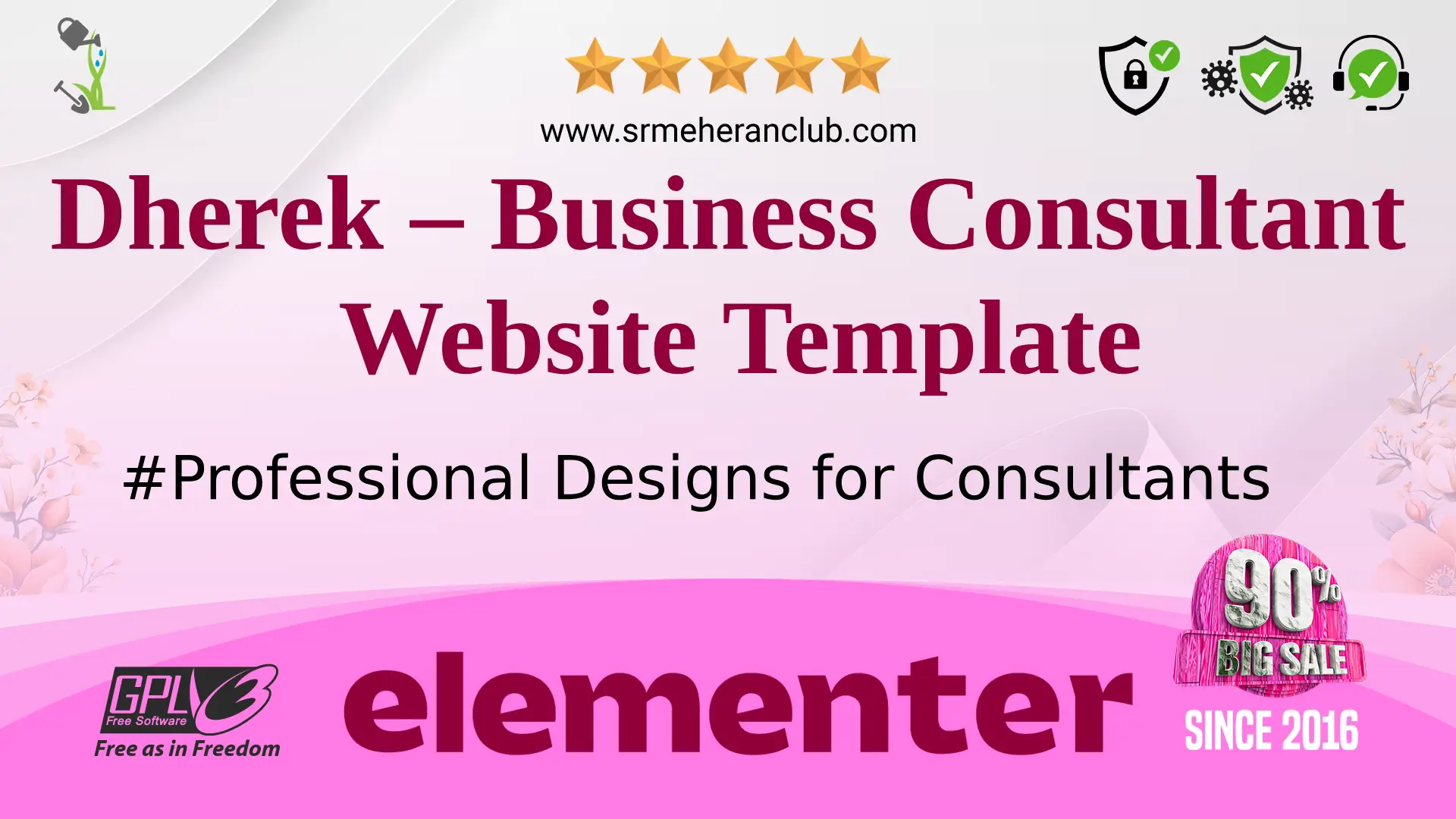 Dherek – Business Consultant Website Template — Elementor Kit by Themeforest