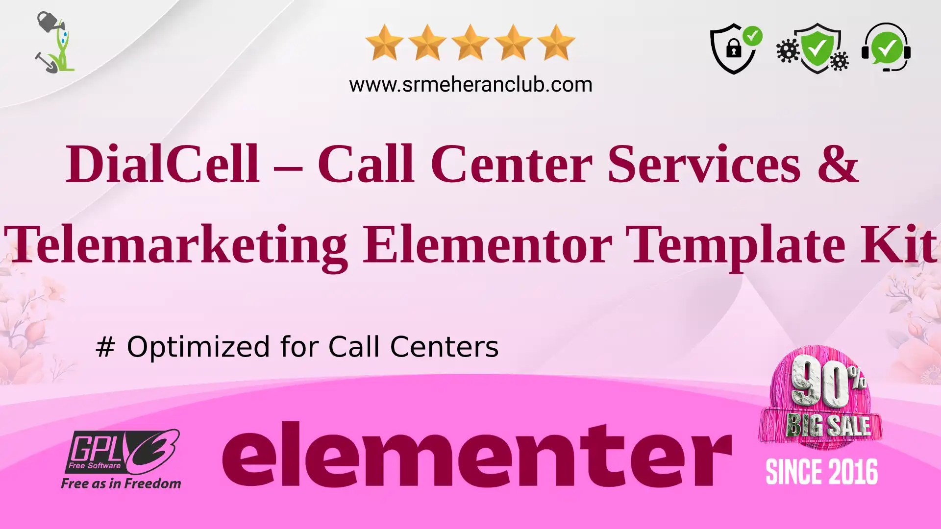DialCell – Call Center Services & Telemarketing Elementor Template Kit