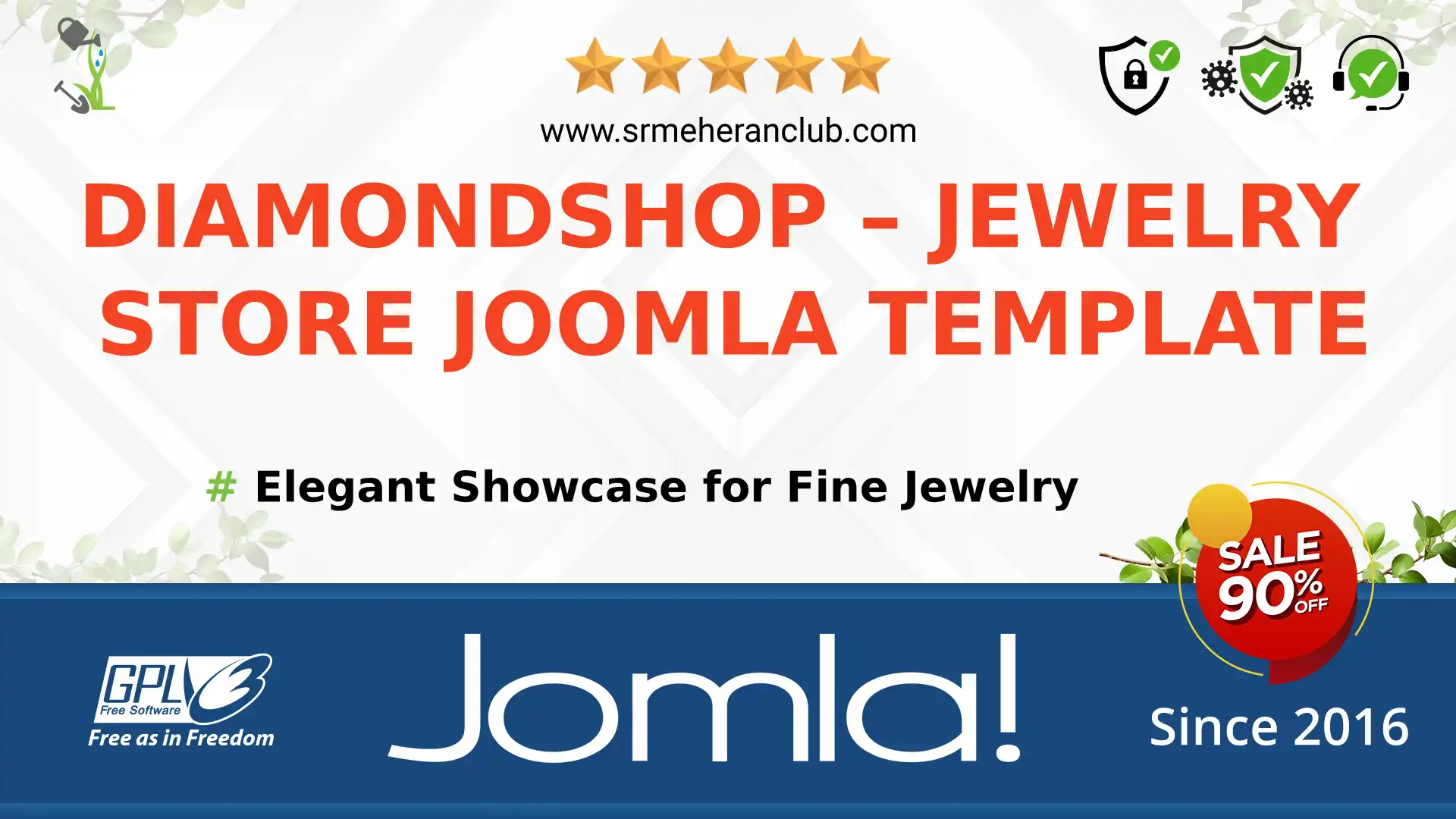 DiamondShop – Jewelry Store Joomla Template