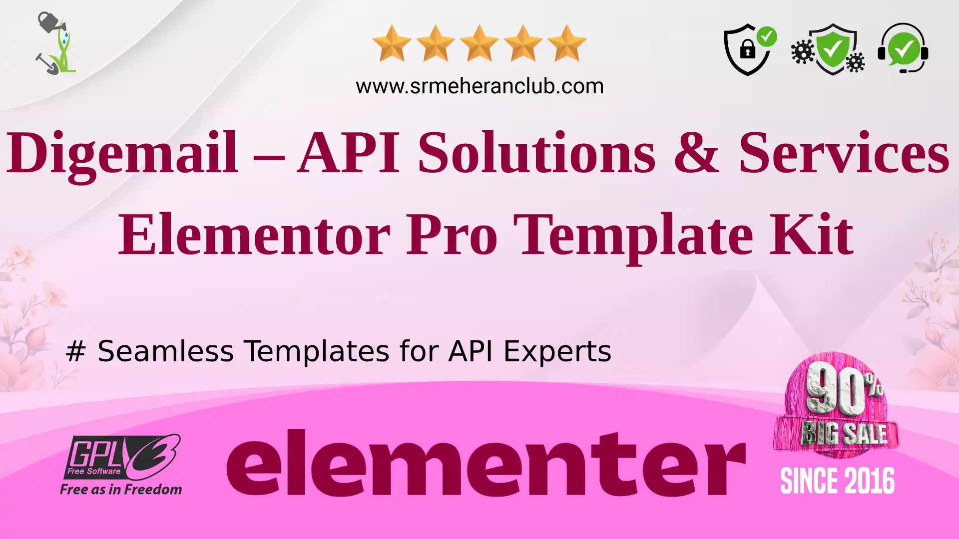 Digemail – API Solutions & Services Elementor Pro Template Kit