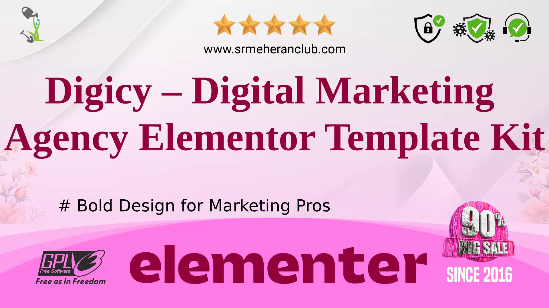 Digicy – Digital Marketing Agency Elementor Template Kit
