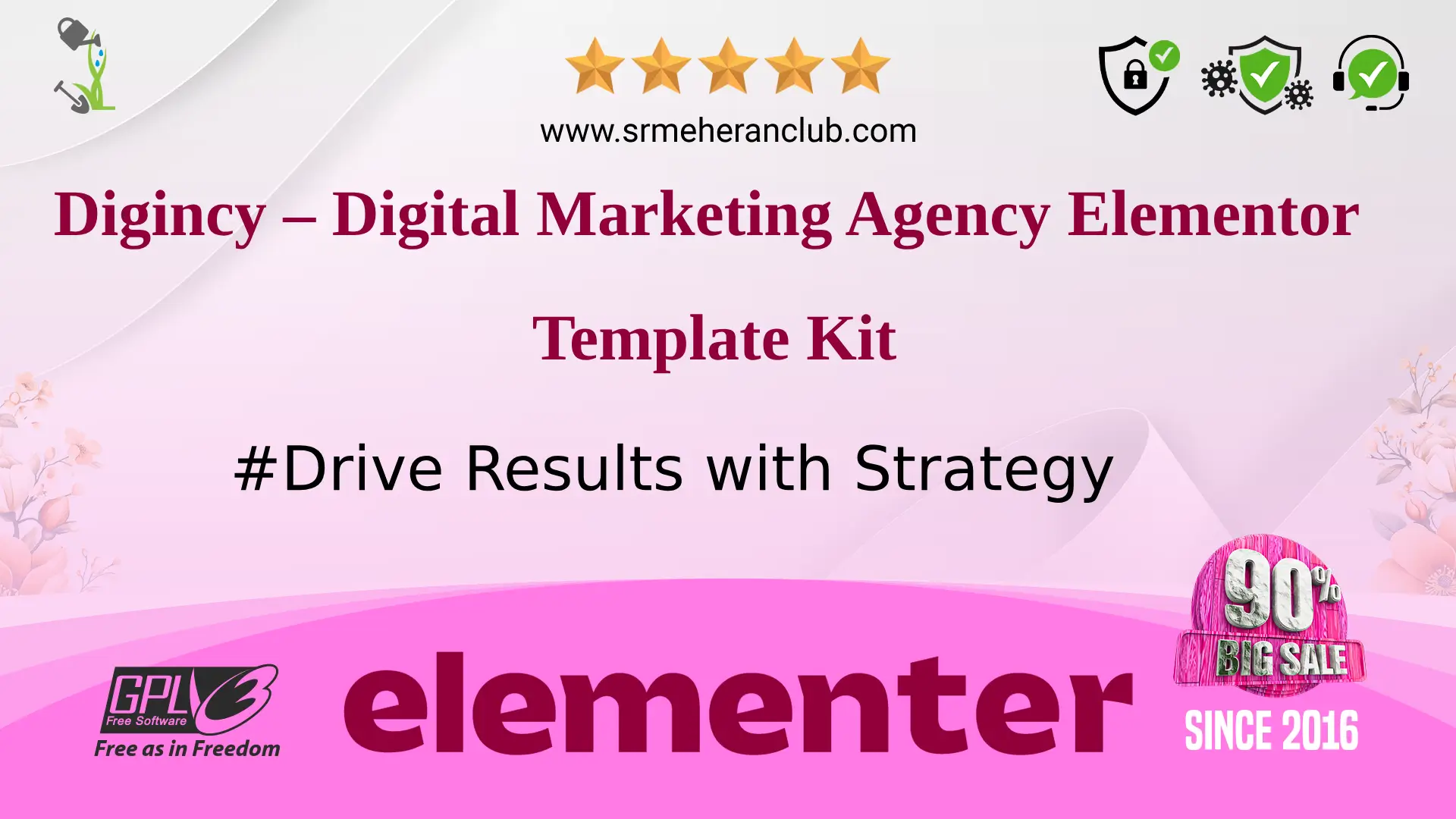 Digincy – Digital Marketing Agency Elementor Template Kit