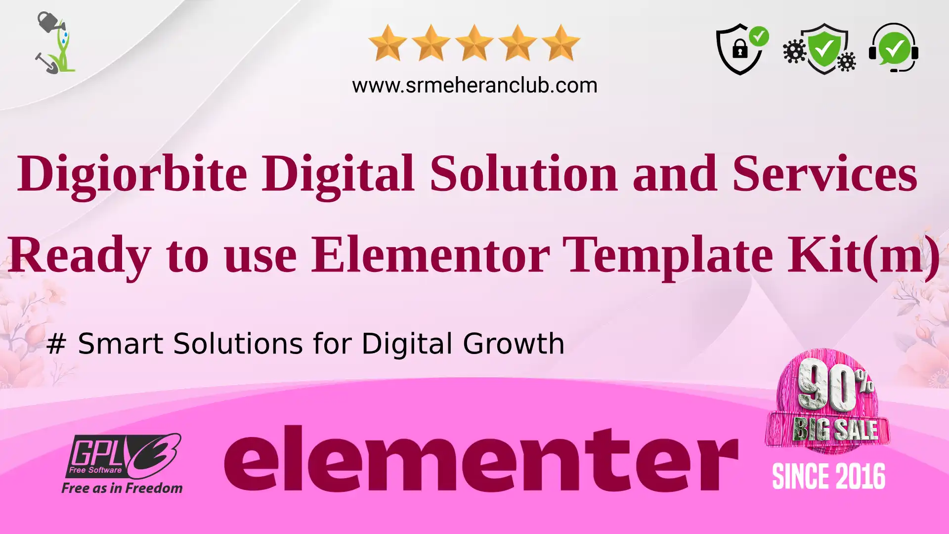 Digiorbite Digital Solution and Services Ready to use Elementor Template Kit(m) — Elementor Kit by Templatemonster