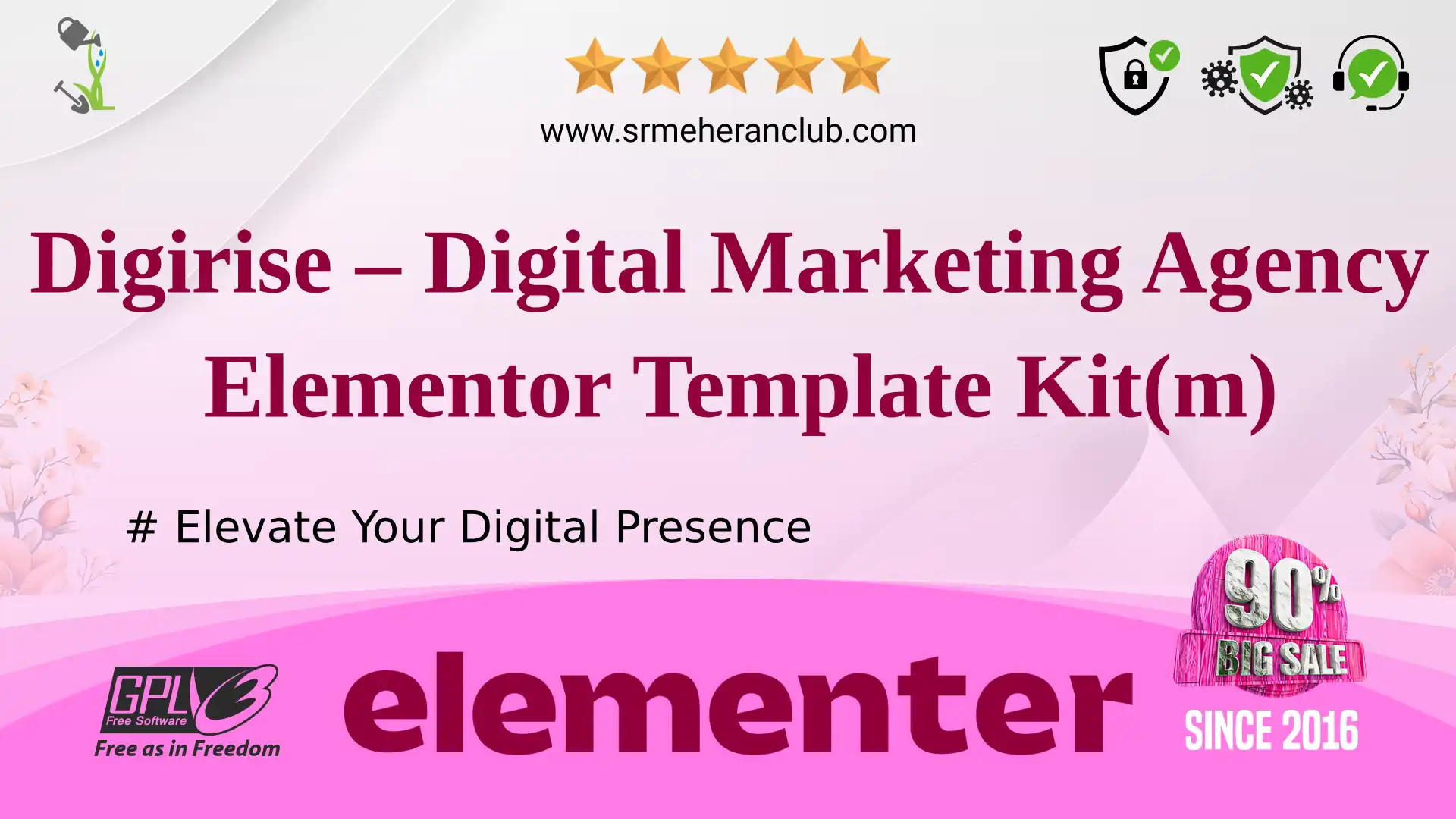 Digirise – Digital Marketing Agency Elementor Template Kit(m) — Elementor Kit by Templatemonster
