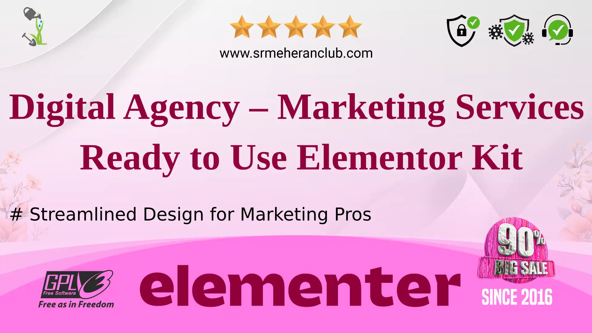 Digital Agency – Marketing Services Ready to Use Elementor Kit — Elementor Kit by Templatemonster
