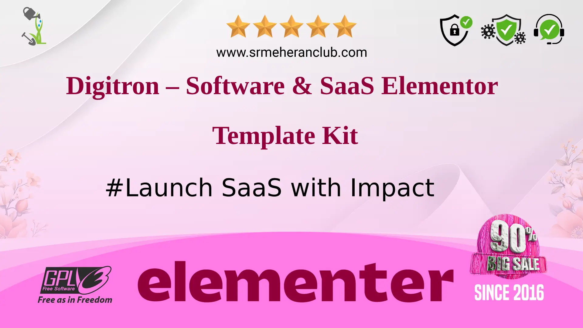 Digitron – Software & SaaS Elementor Template Kit