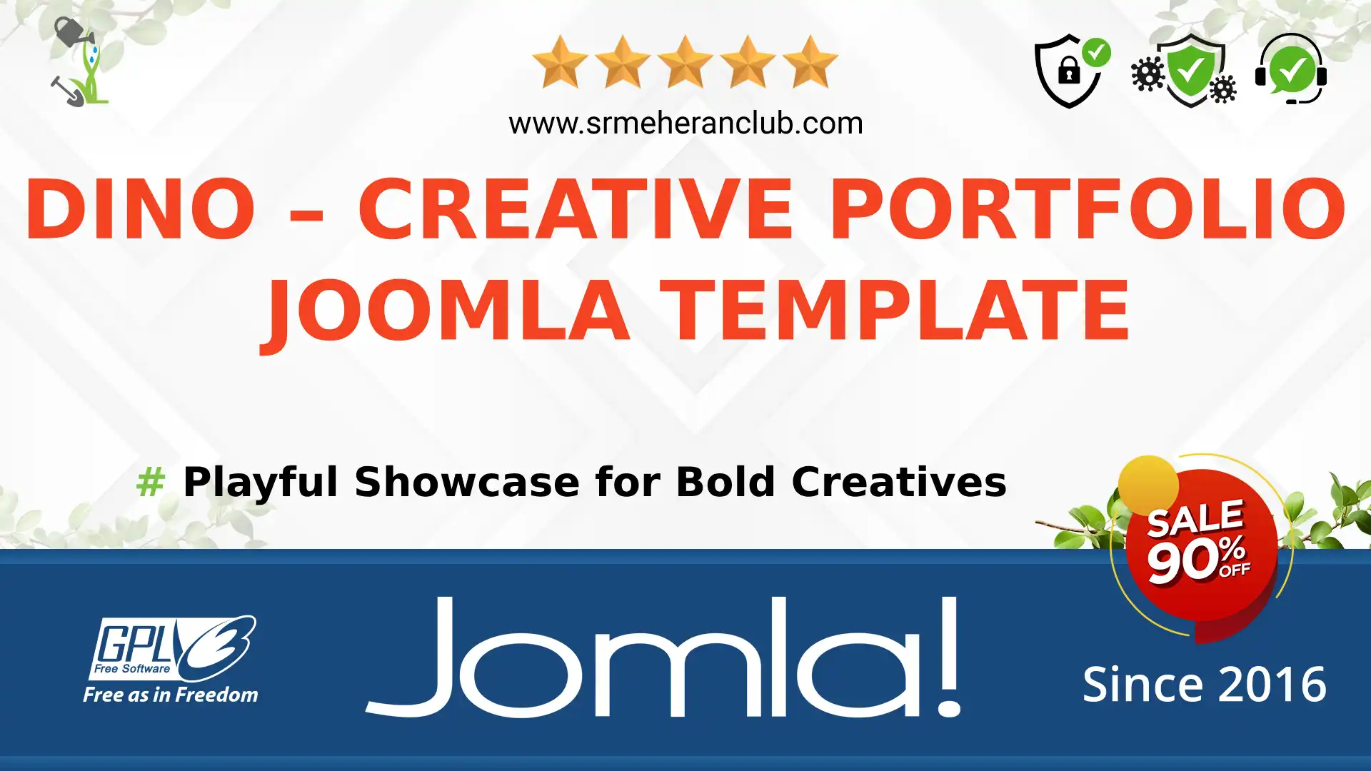 Dino – Creative Portfolio Joomla Template — Theme by Themeforest