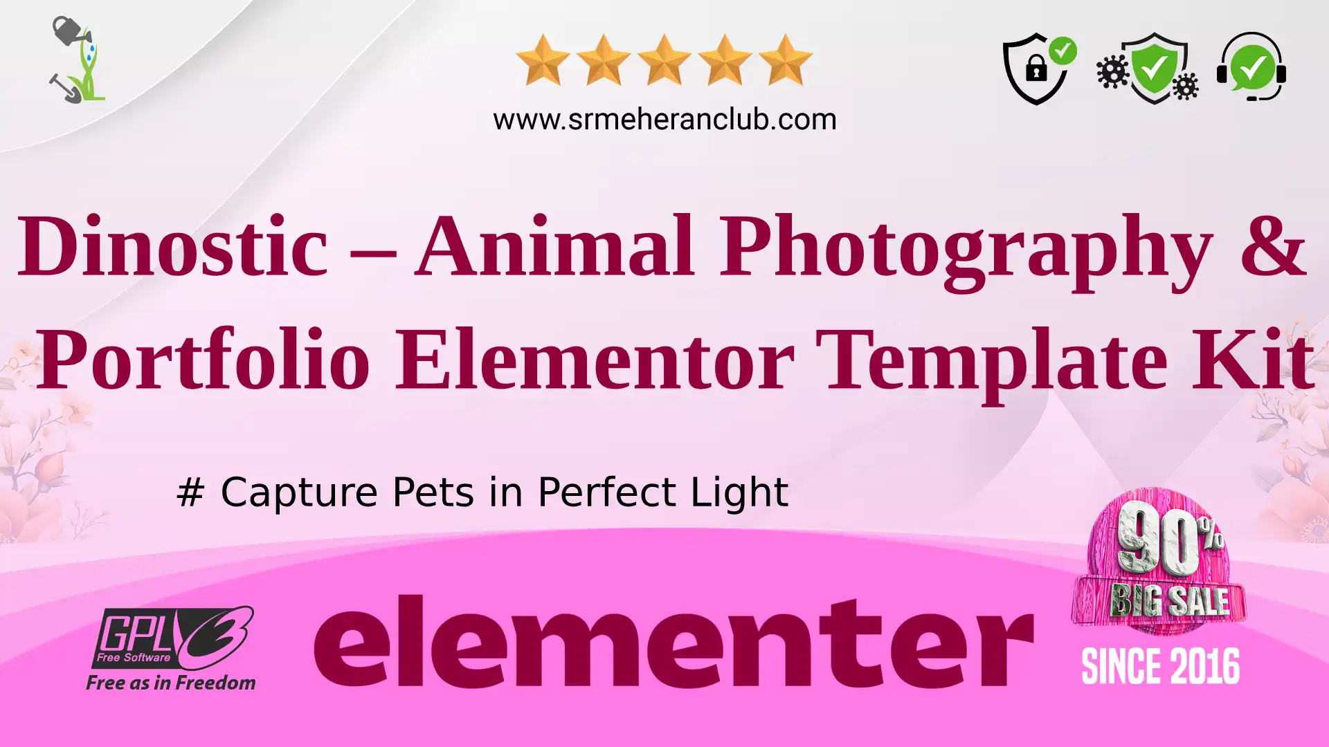 Dinostic – Animal Photography & Portfolio Elementor Template Kit — Elementor Kit by Themeforest