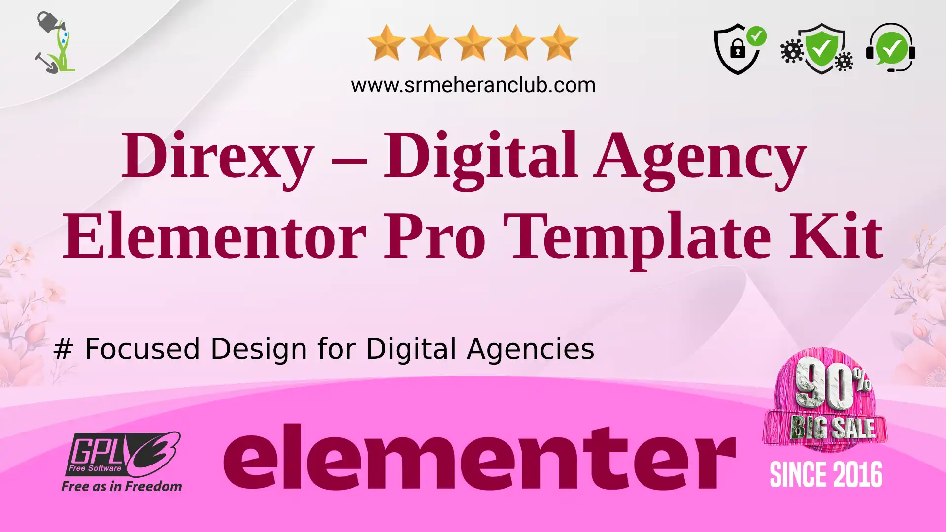 Direxy – Digital Agency Elementor Pro Template Kit