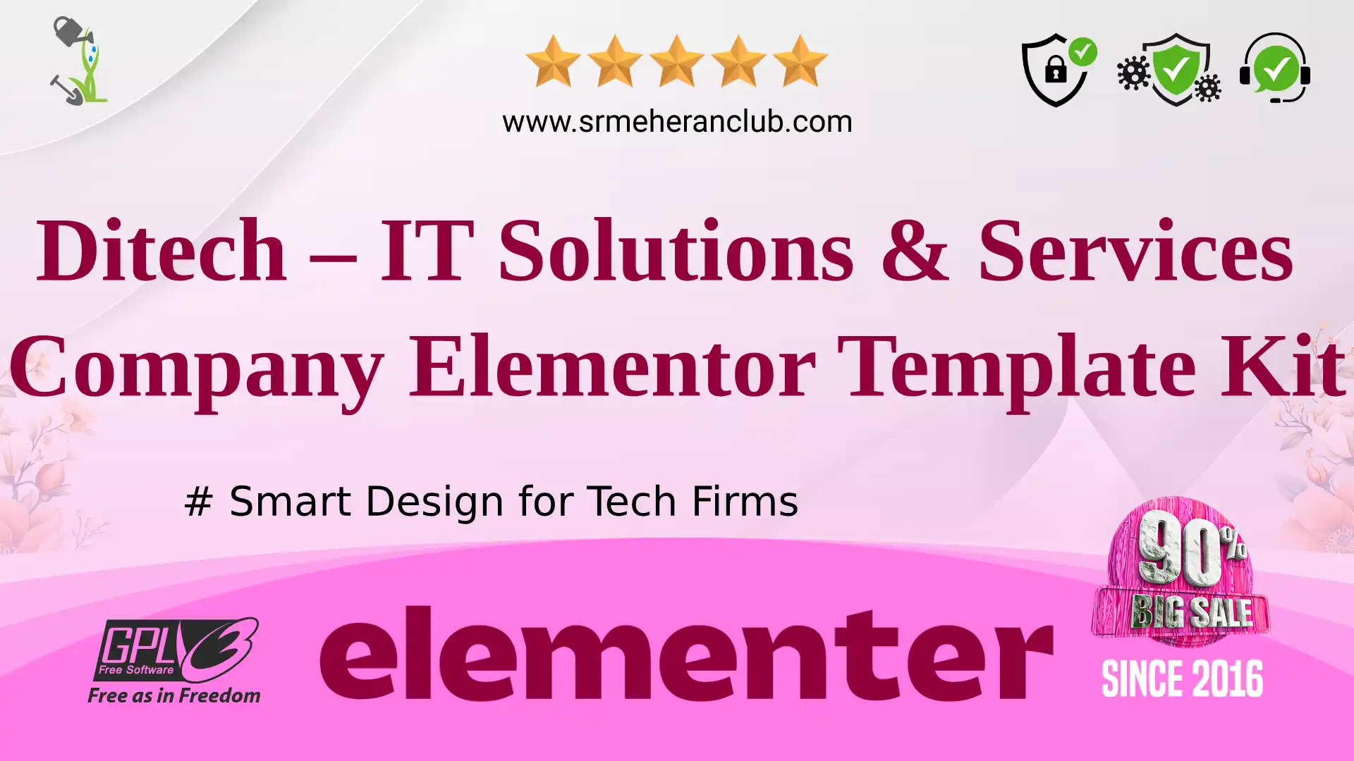 Ditech – IT Solutions & Services Company Elementor Template Kit — Elementor Kit by Themeforest